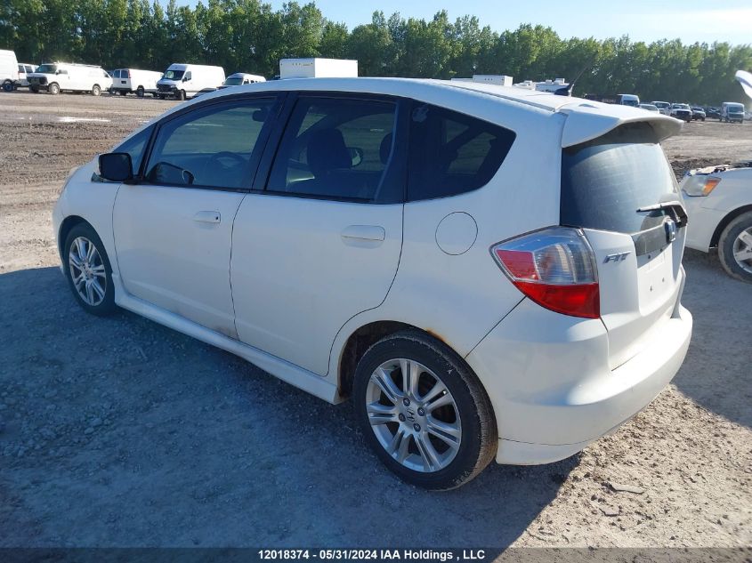 2009 Honda Fit Sport VIN: JHMGE888X9S801589 Lot: 12018374