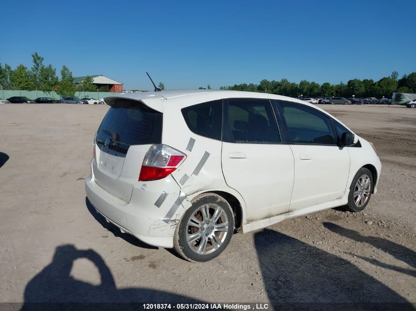 2009 Honda Fit Sport VIN: JHMGE888X9S801589 Lot: 12018374