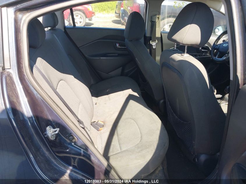 2012 Kia Rio Ex/Sx VIN: KNADN4A3XC6087231 Lot: 12018383