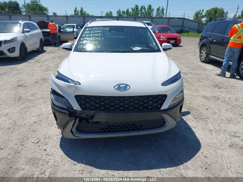 2023 Hyundai Kona Se VIN: KM8K2CAB2PU035383 Lot: 12018384