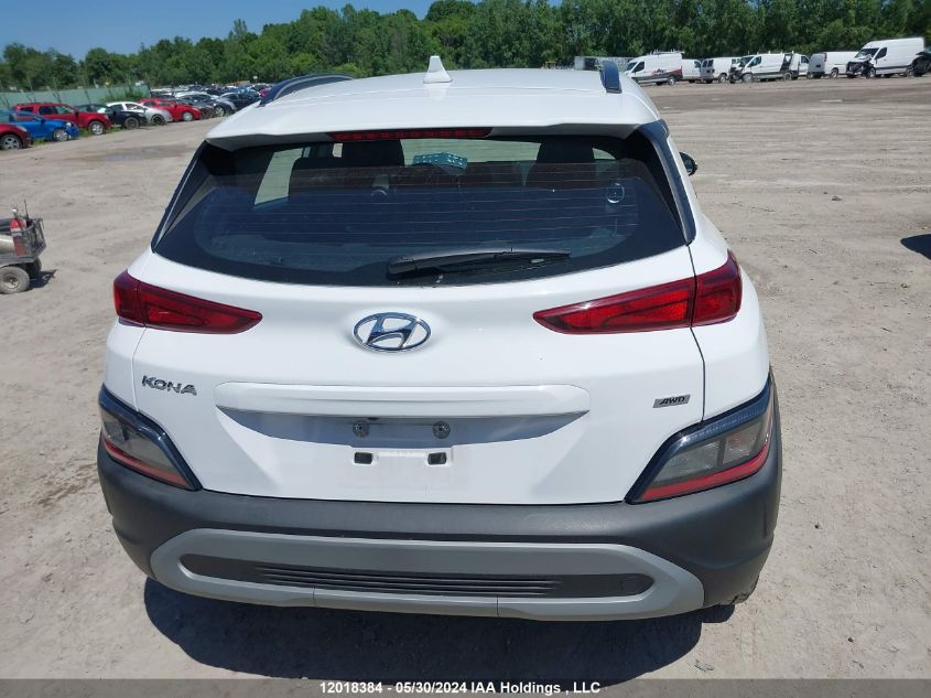 2023 Hyundai Kona Se VIN: KM8K2CAB2PU035383 Lot: 12018384