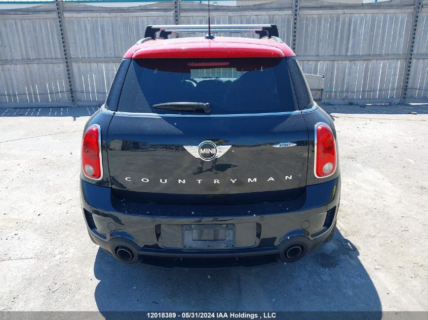 2014 Mini Cooper Countryman VIN: WMWXD1C51EWL99678 Lot: 12018389