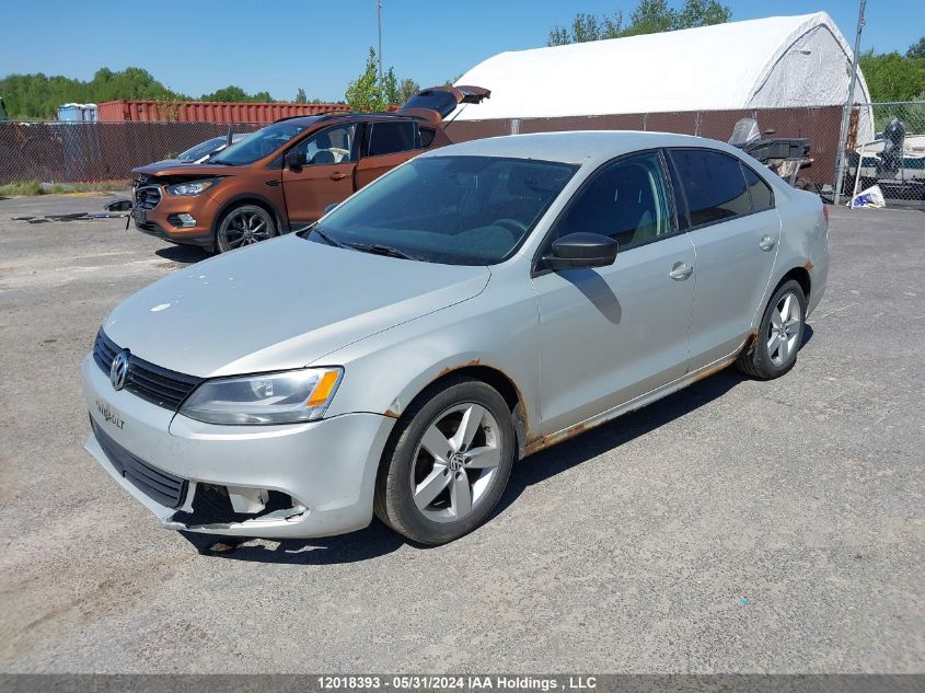 2012 Volkswagen Jetta S VIN: 3VW2K7AJ0CM326303 Lot: 12018393