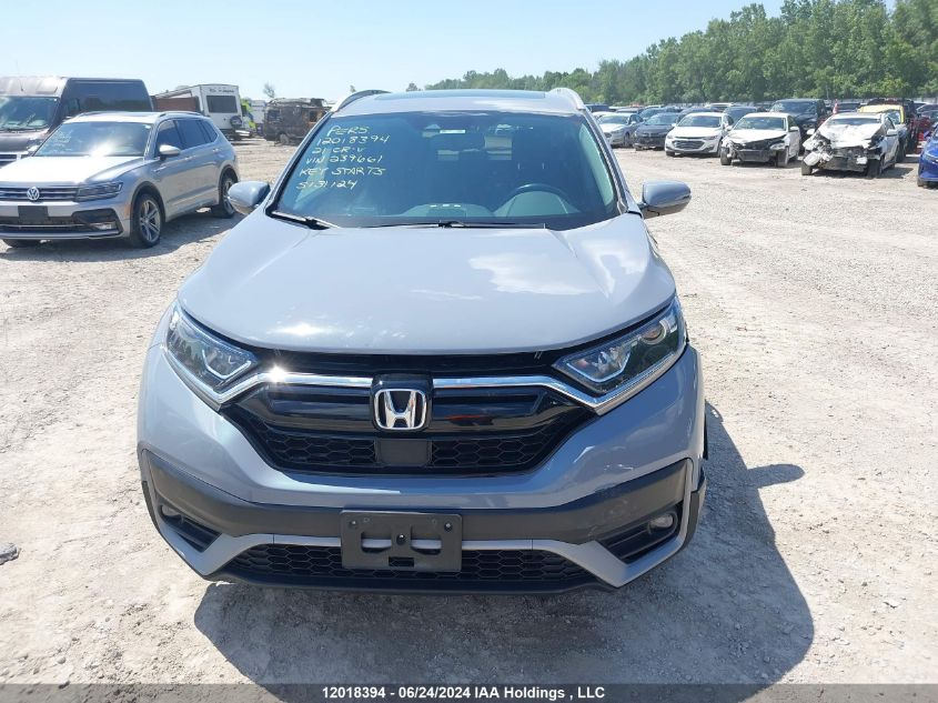 2021 Honda Cr-V Exl VIN: 2HKRW2H83MH239661 Lot: 12018394