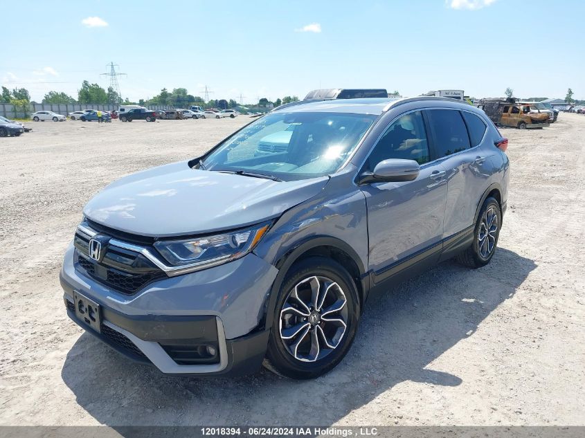 2021 Honda Cr-V Exl VIN: 2HKRW2H83MH239661 Lot: 12018394