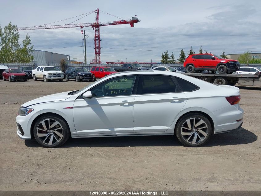 2019 Volkswagen Jetta VIN: 3VW6T7BU8KM267555 Lot: 12018398