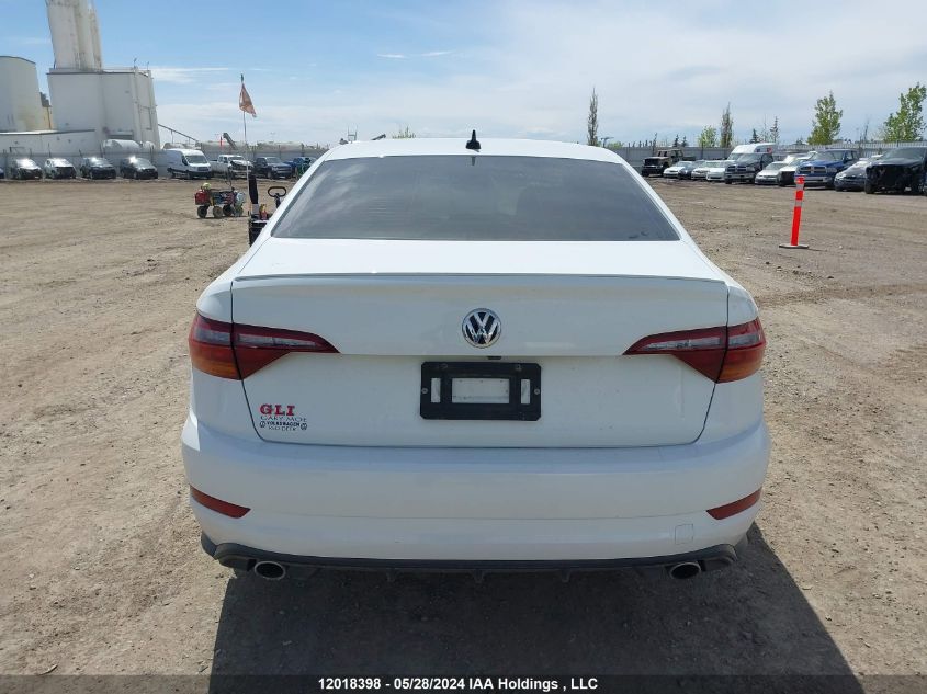 2019 Volkswagen Jetta VIN: 3VW6T7BU8KM267555 Lot: 12018398