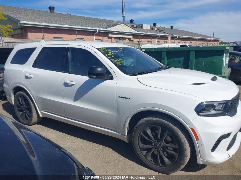 2021 Dodge Durango R/T VIN: 1C4SDJCT9MC865109 Lot: 12018400