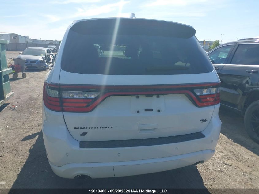 2021 Dodge Durango R/T VIN: 1C4SDJCT9MC865109 Lot: 12018400