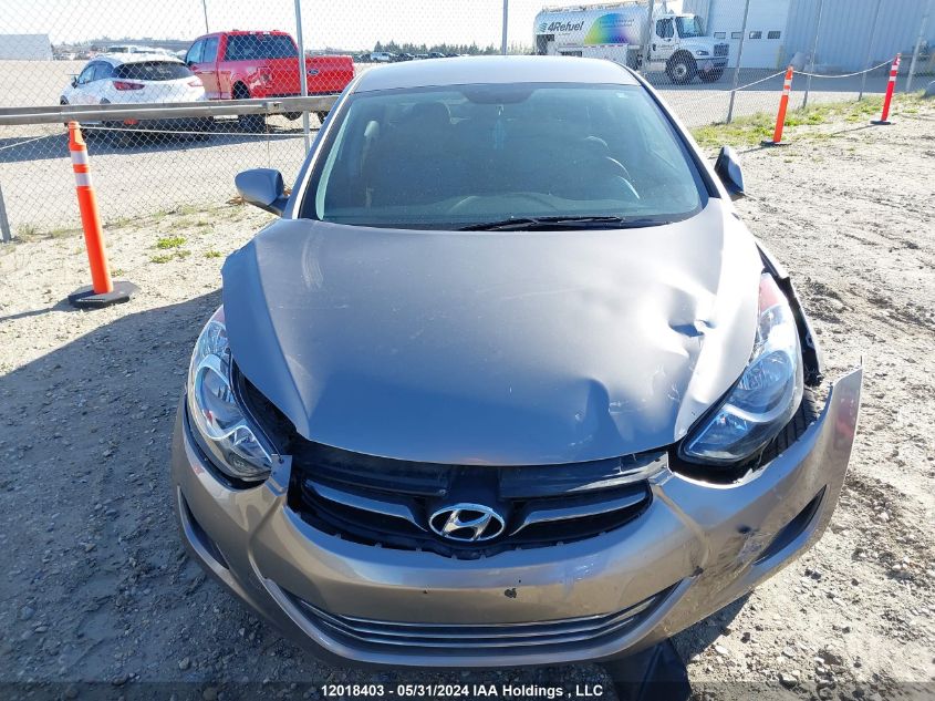 2013 Hyundai Elantra Gls/Limited VIN: 5NPDH4AE4DH299626 Lot: 12018403