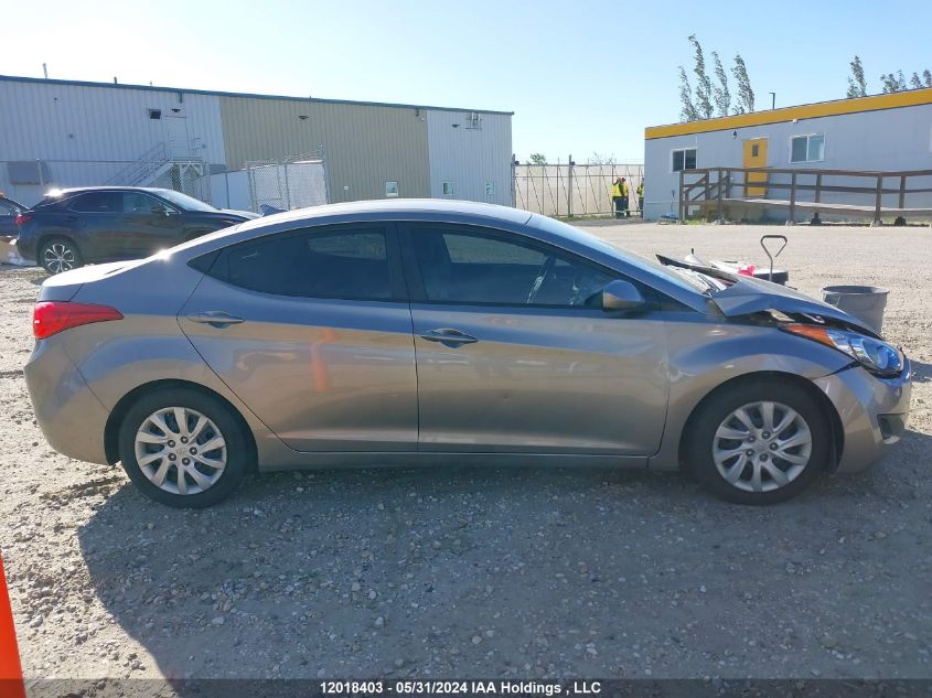 2013 Hyundai Elantra Gls/Limited VIN: 5NPDH4AE4DH299626 Lot: 12018403