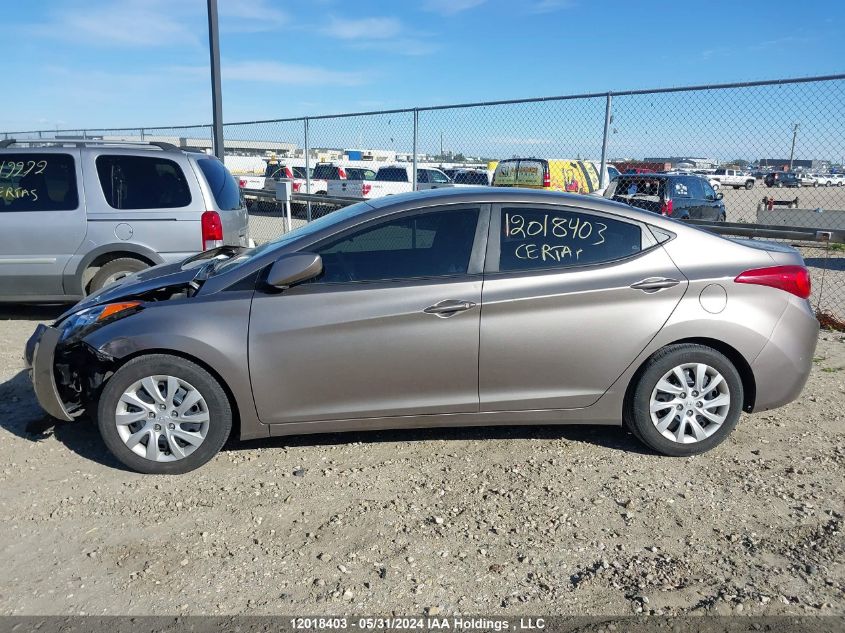 2013 Hyundai Elantra Gls/Limited VIN: 5NPDH4AE4DH299626 Lot: 12018403