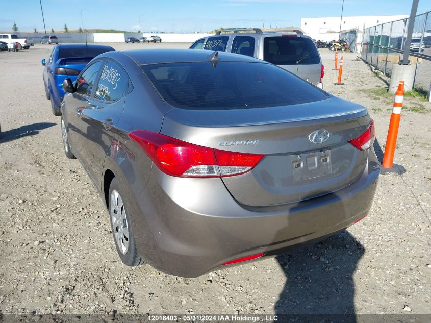 2013 Hyundai Elantra Gls/Limited VIN: 5NPDH4AE4DH299626 Lot: 12018403