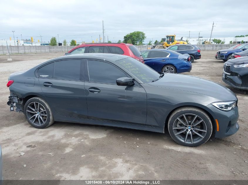 2019 BMW 3 Series VIN: WBA5R7C54KFH18209 Lot: 12018408