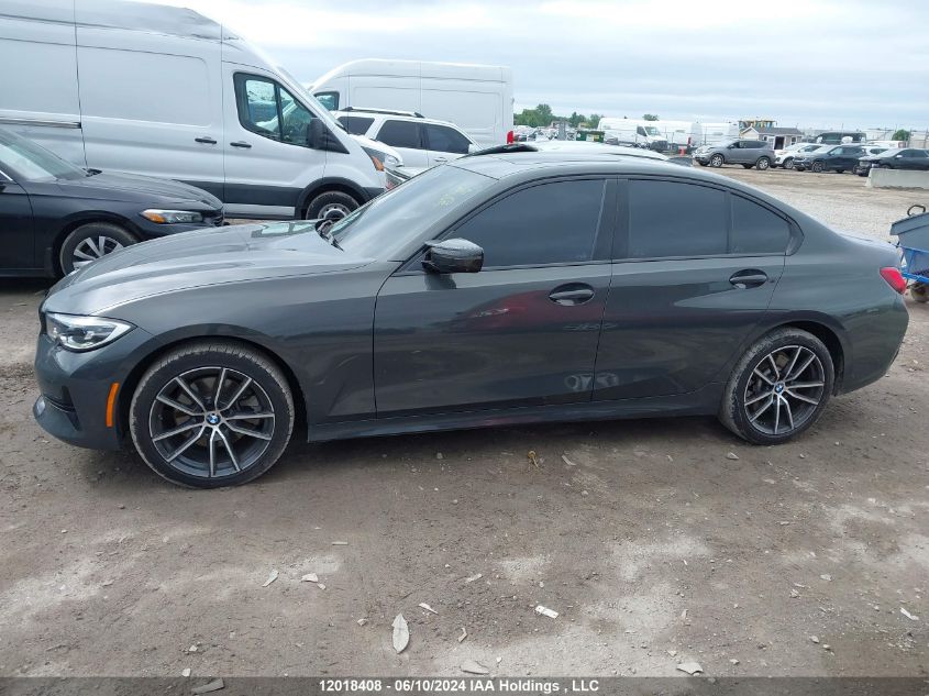 2019 BMW 3 Series VIN: WBA5R7C54KFH18209 Lot: 12018408