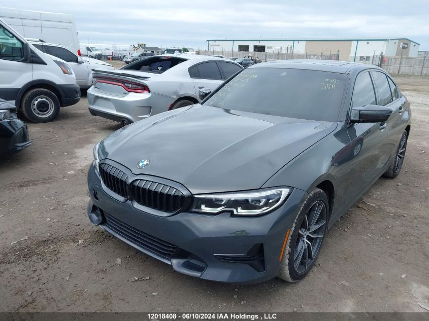 2019 BMW 3 Series VIN: WBA5R7C54KFH18209 Lot: 12018408