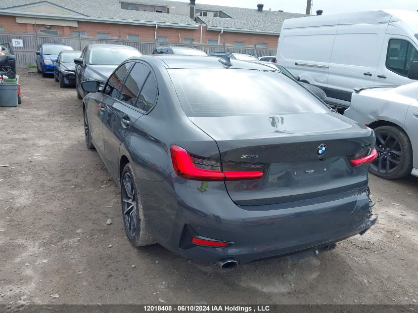 2019 BMW 3 Series VIN: WBA5R7C54KFH18209 Lot: 12018408