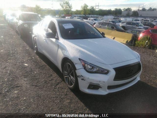 2016 Infiniti Q50 VIN: JN1EV7ARXGM344728 Lot: 12018412