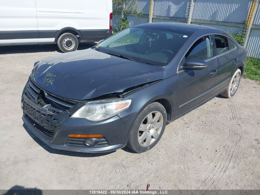 2010 Volkswagen Cc Luxury VIN: WVWHN9AN5AE556666 Lot: 12018422