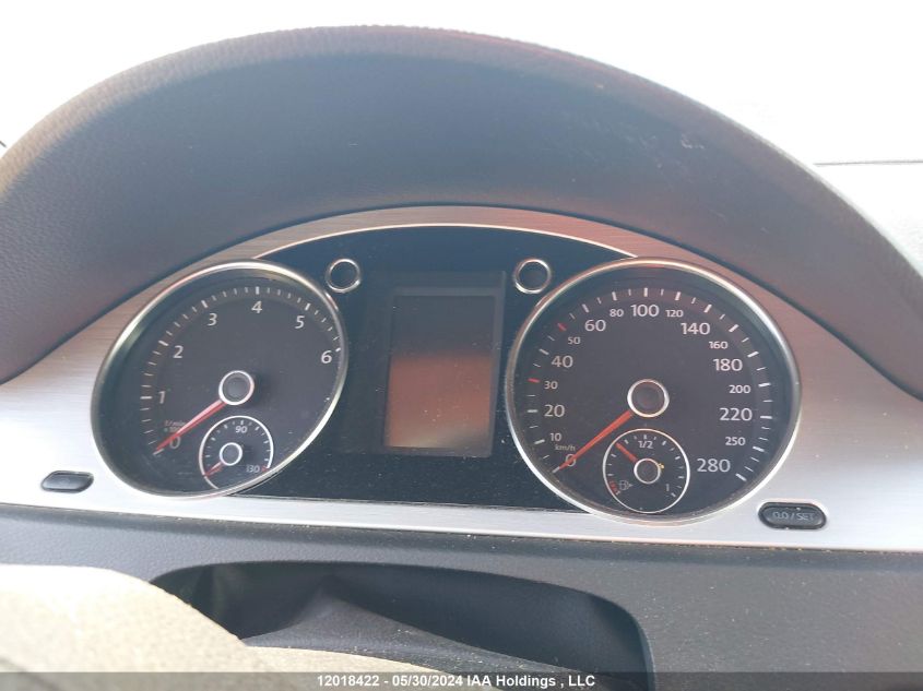 2010 Volkswagen Cc Luxury VIN: WVWHN9AN5AE556666 Lot: 12018422