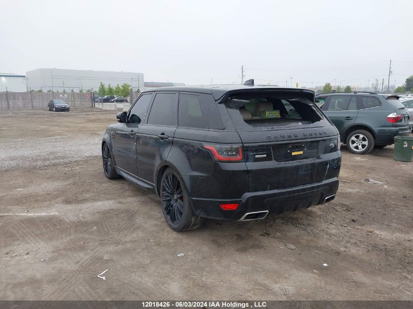 2019 Land Rover Range Rover Sport VIN: SALWR2RE3KA816894 Lot: 12018426