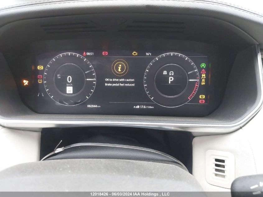 2019 Land Rover Range Rover Sport VIN: SALWR2RE3KA816894 Lot: 12018426