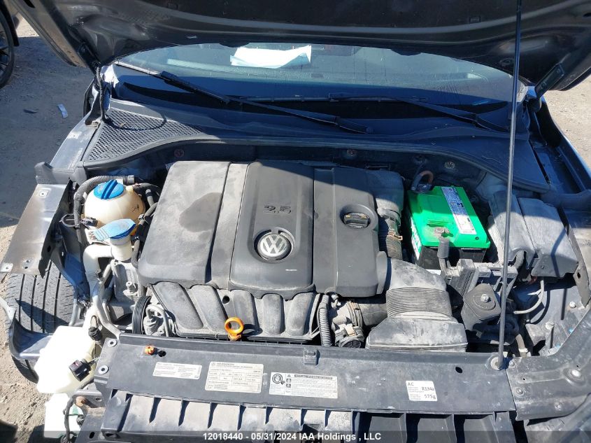 2012 Volkswagen Passat Se VIN: 1VWBH7A38CC058943 Lot: 12018440