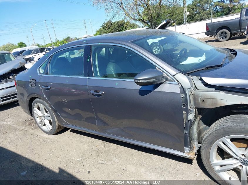 2012 Volkswagen Passat Se VIN: 1VWBH7A38CC058943 Lot: 12018440