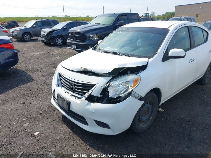 2012 Nissan Versa 1.6 Sv VIN: 3N1CN7AP2CL866151 Lot: 12018452