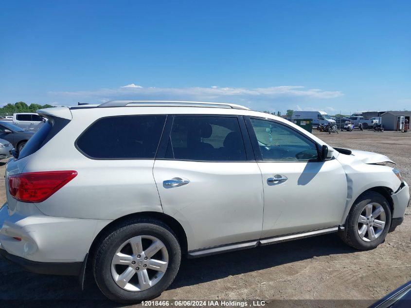 2017 Nissan Pathfinder VIN: 5N1DR2MM3HC689599 Lot: 12018466