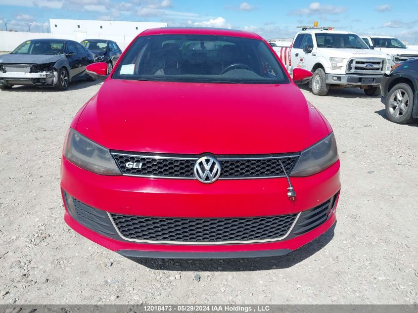 2012 Volkswagen Jetta Gli VIN: 3VW467AJ1CM086806 Lot: 12018473