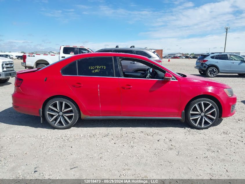 2012 Volkswagen Jetta Gli VIN: 3VW467AJ1CM086806 Lot: 12018473