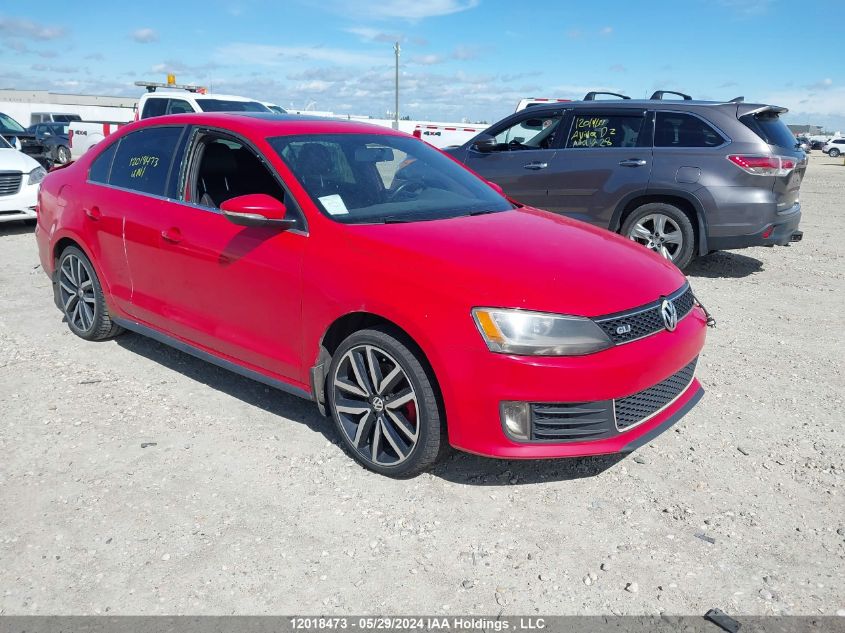 2012 Volkswagen Jetta Gli VIN: 3VW467AJ1CM086806 Lot: 12018473