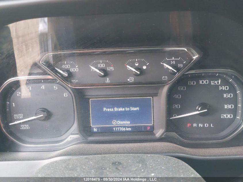 2020 GMC Sierra 1500 VIN: 1GTU9DEL7LZ108388 Lot: 12018475