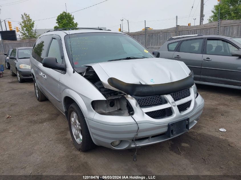 2001 Dodge Grand Caravan Sport VIN: 2B4GP44R01R187755 Lot: 12018476