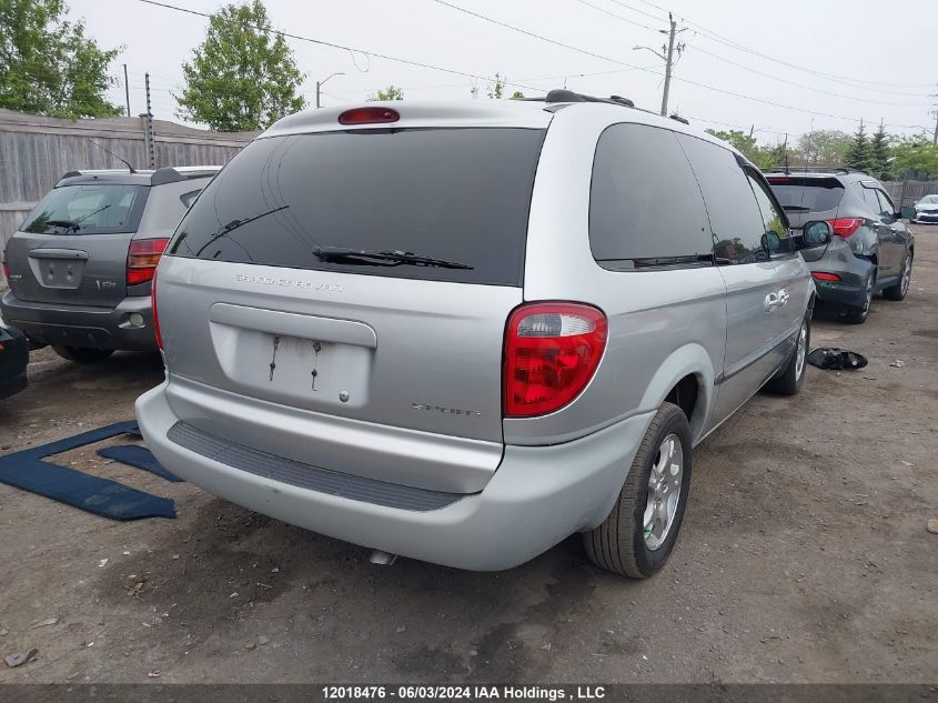 2001 Dodge Grand Caravan Sport VIN: 2B4GP44R01R187755 Lot: 12018476