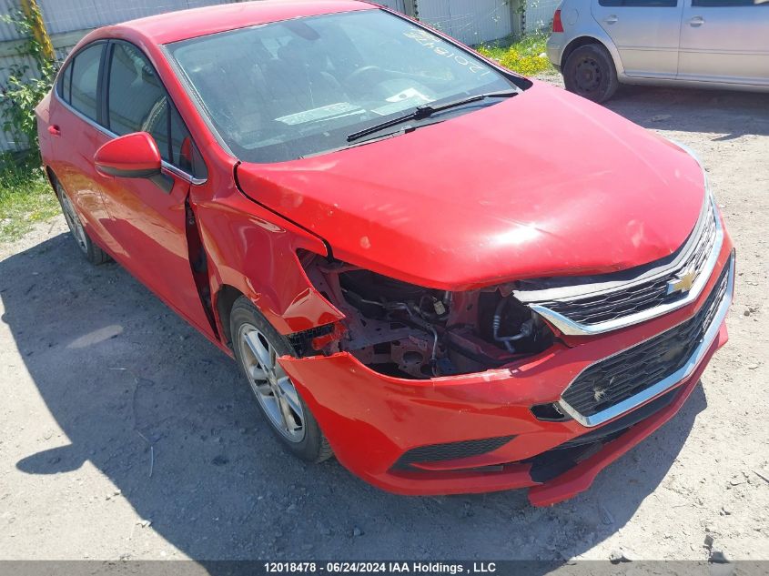 2017 Chevrolet Cruze Lt VIN: 3G1BE5SMXHS504964 Lot: 12018478