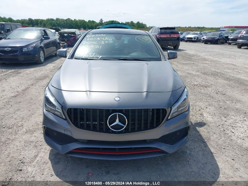 2018 Mercedes-Benz Cla VIN: WDDSJ4GBXJN511651 Lot: 12018480