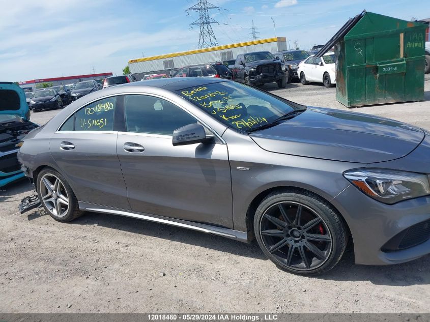 2018 Mercedes-Benz Cla VIN: WDDSJ4GBXJN511651 Lot: 12018480