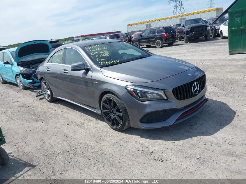 2018 Mercedes-Benz Cla VIN: WDDSJ4GBXJN511651 Lot: 12018480