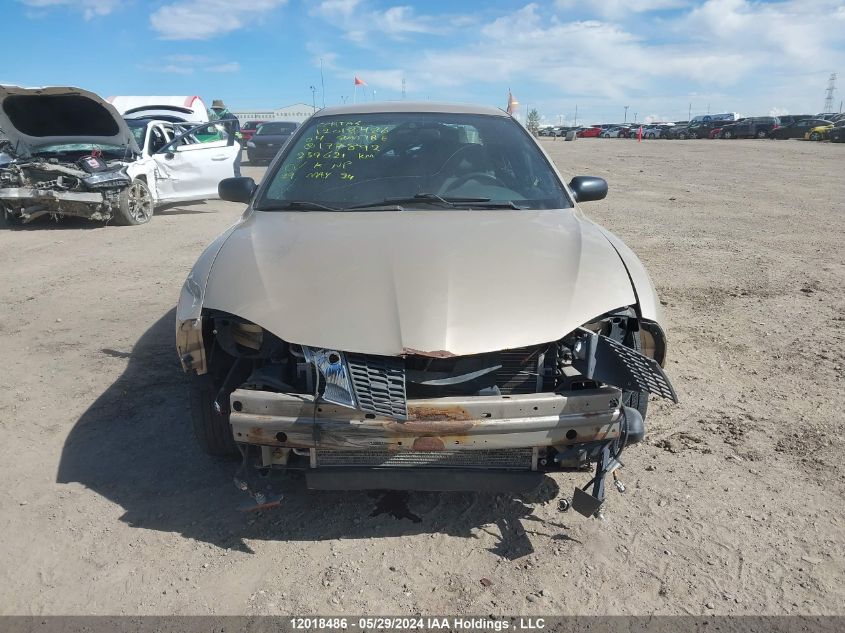 2004 Pontiac Sunfire VIN: 3G2JB52F24S177892 Lot: 12018486