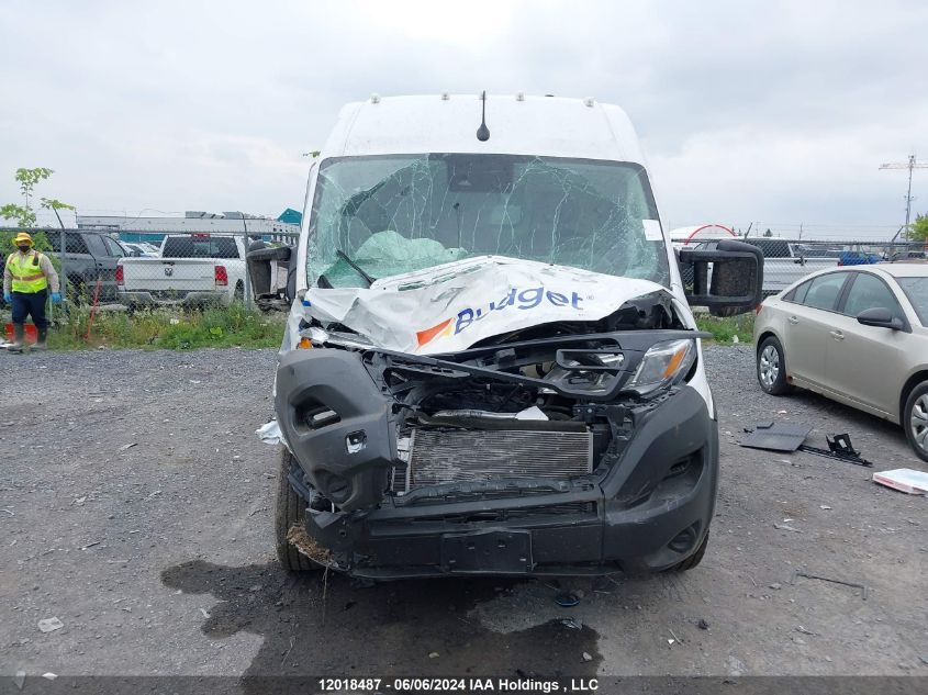 2023 Ram Promaster 2500 2500 High VIN: 3C6LRVCGXPE583162 Lot: 12018487