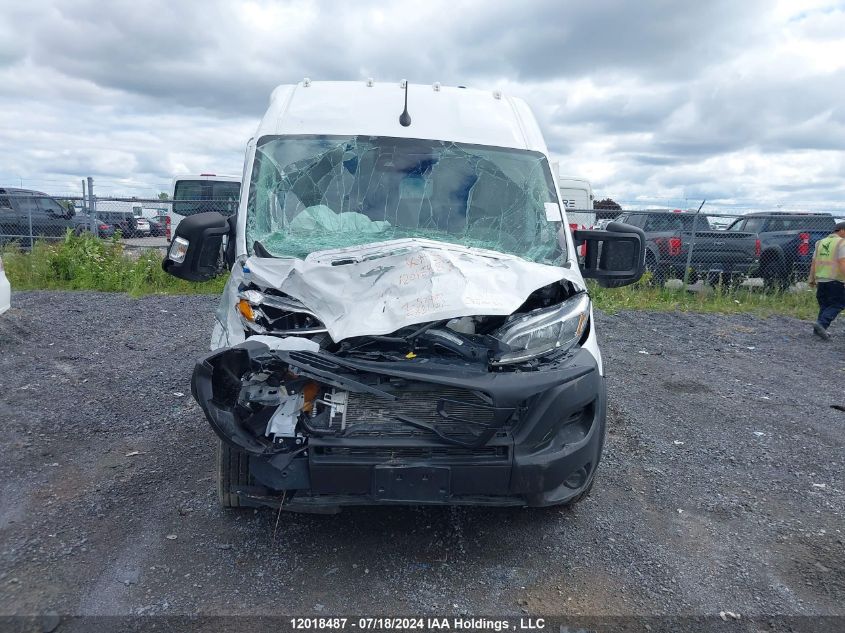 2023 Ram Promaster 2500 2500 High VIN: 3C6LRVCGXPE583162 Lot: 12018487