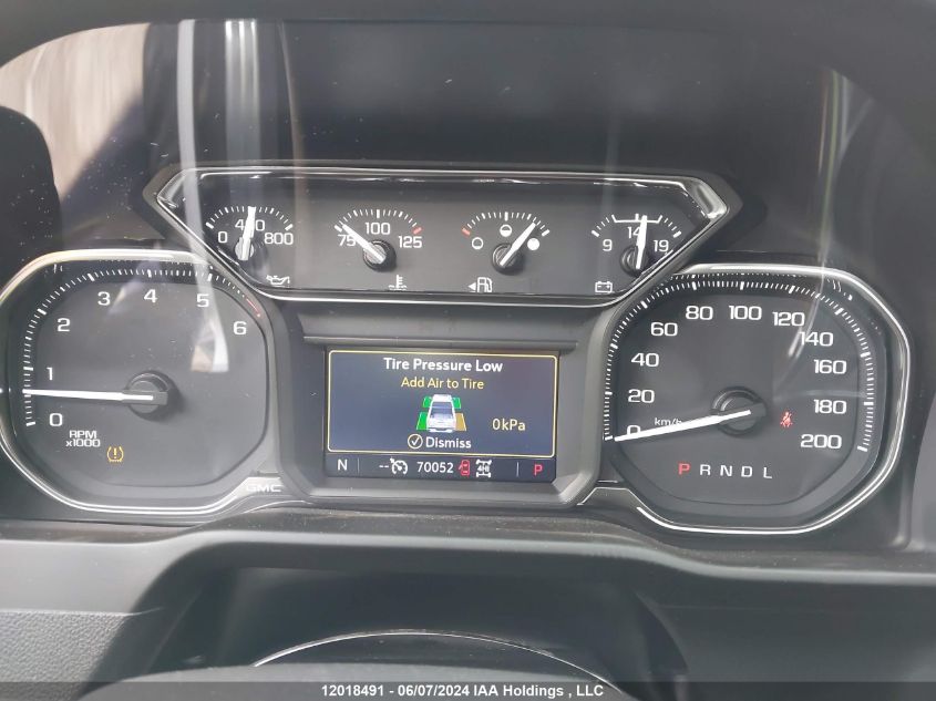 2022 GMC Sierra 1500 Limited VIN: 3GTU9CED3NG137490 Lot: 12018491