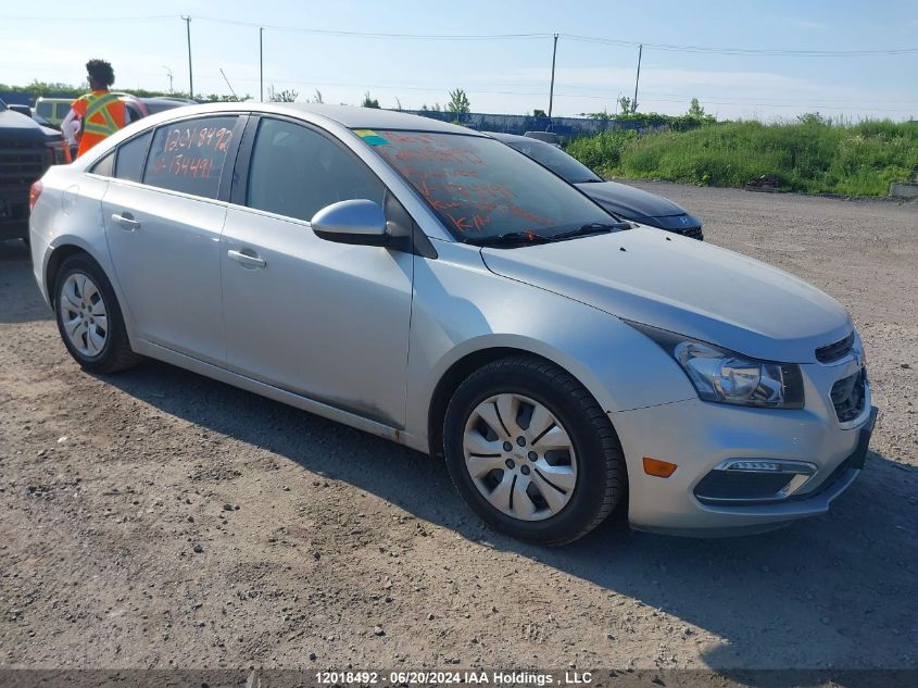 2015 Chevrolet Cruze Lt VIN: 1G1PC5SB8F7134491 Lot: 12018492