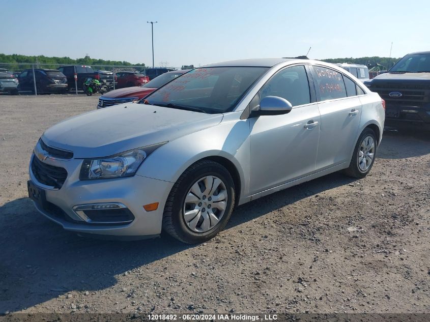 2015 Chevrolet Cruze Lt VIN: 1G1PC5SB8F7134491 Lot: 12018492