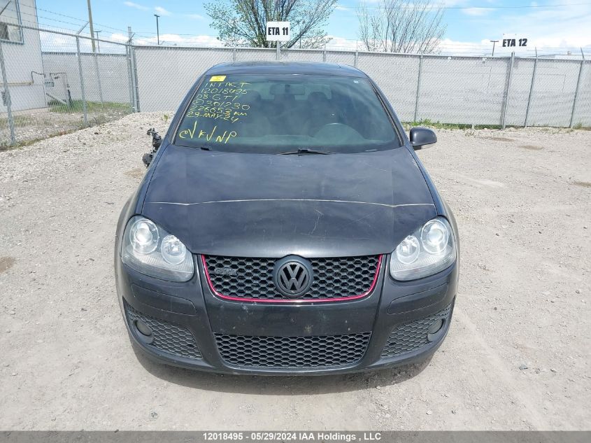 2008 Volkswagen Gti VIN: WVWHV71K08W301230 Lot: 12018495