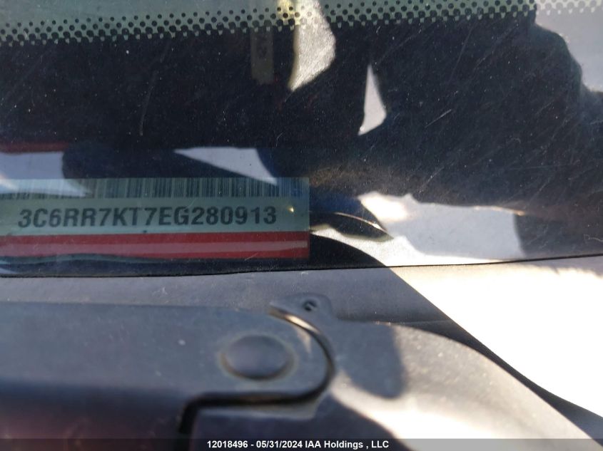 2014 Ram 1500 St VIN: 3C6RR7KT7EG280913 Lot: 12018496