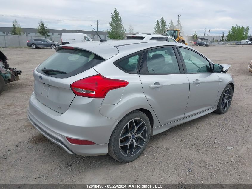 2017 Ford Focus Se VIN: 1FADP3K21HL330095 Lot: 12018498