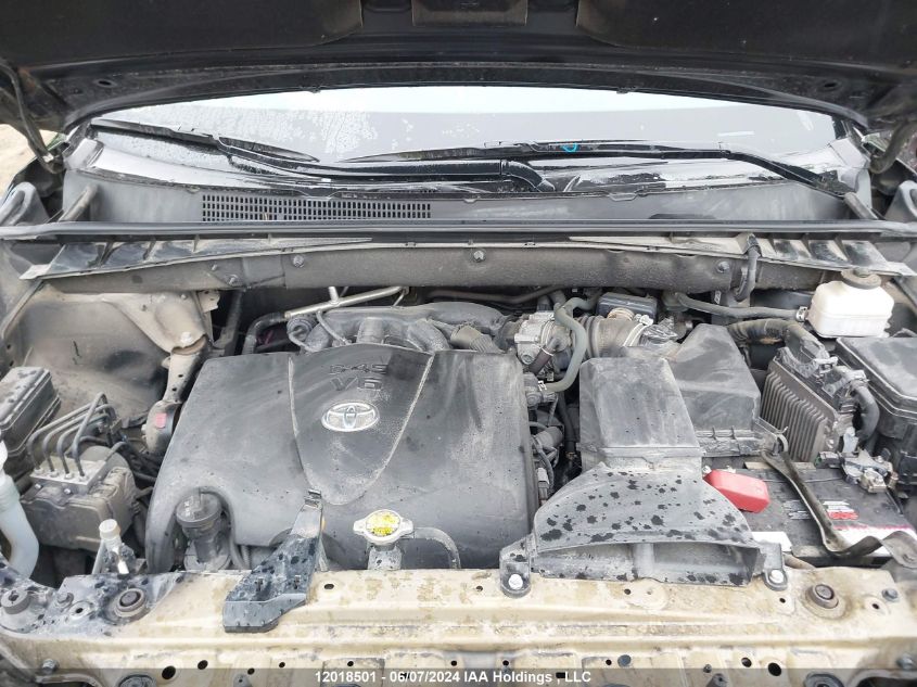 2017 Toyota Highlander Se/Xle VIN: 5TDJZRFH5HS450280 Lot: 12018501